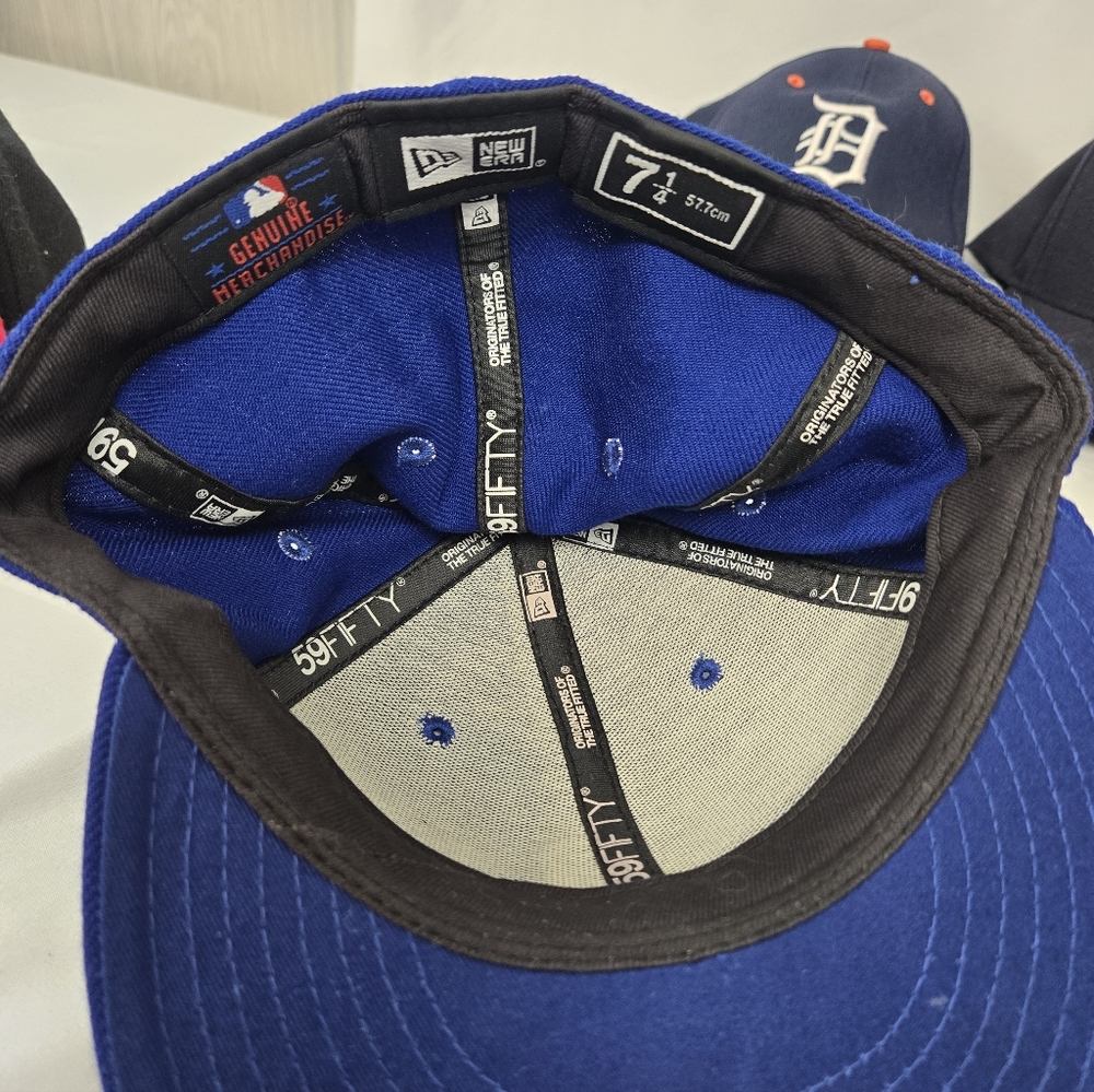 5 Detroit Ball Caps - Picture 7 of 11